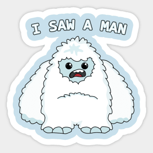 Cute Yeti Sticker